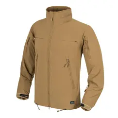 Куртка Helikon-Tex COUGAR QSA + HID Jacket - Soft Shell Windblocker, Coyote