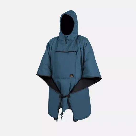 Пончо Helikon-Tex SWAGMAN ROLL Poncho — Windpack Nylon, Aqua Blue