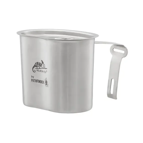 Кружка Helikon-Tex PATHFINDER Canteen Cup with Lid, Steel