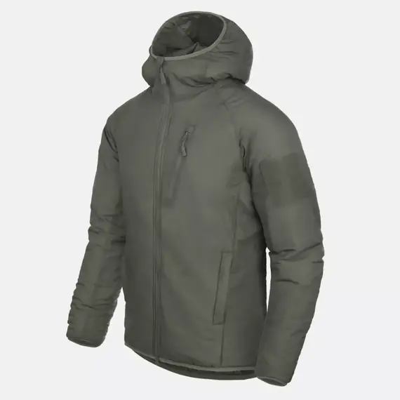 Куртка Helikon-Tex WOLFHOUND Hoodie Jacket - Climashield Apex 67g, Alpha Green